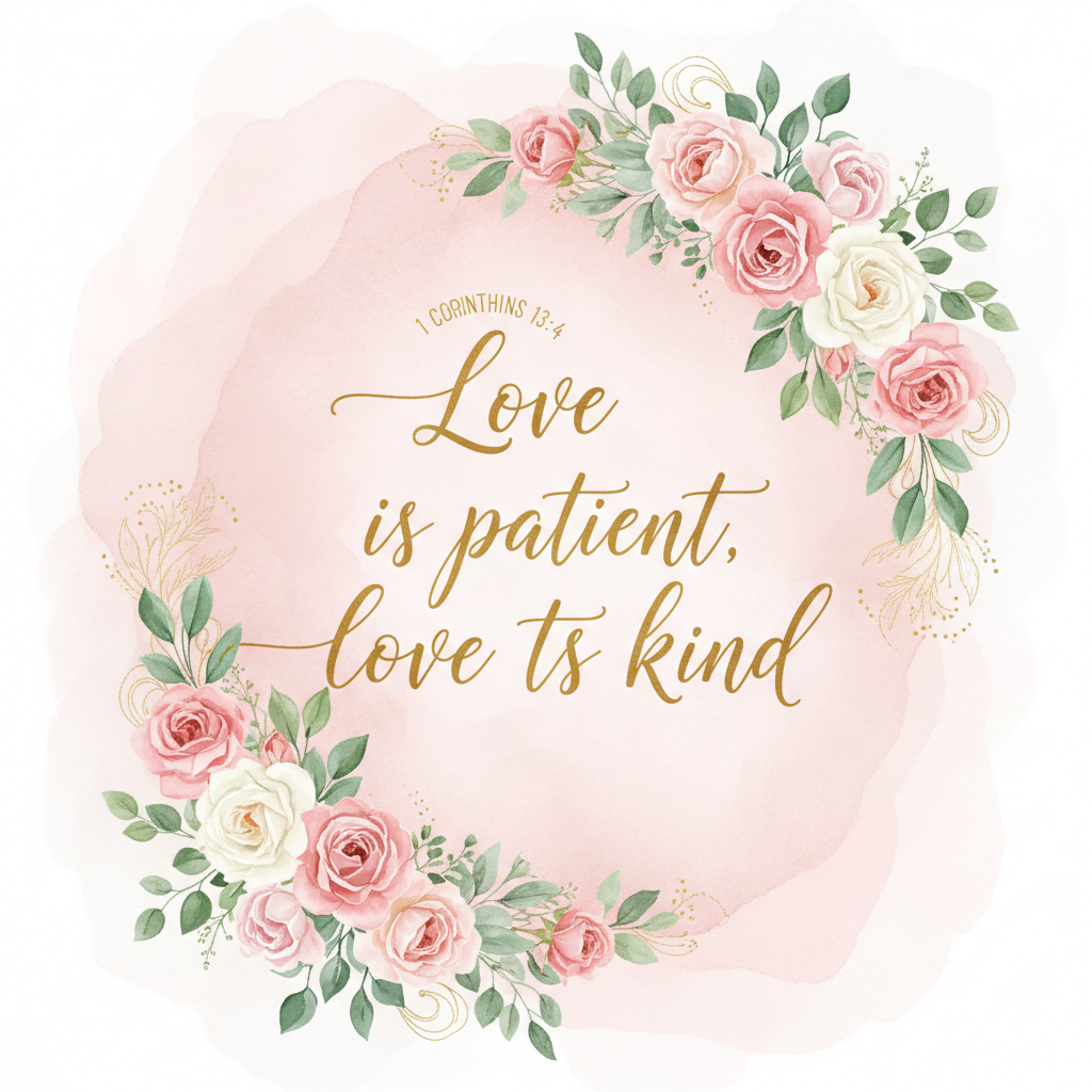 1 Corinthians 13 - Love is Patient