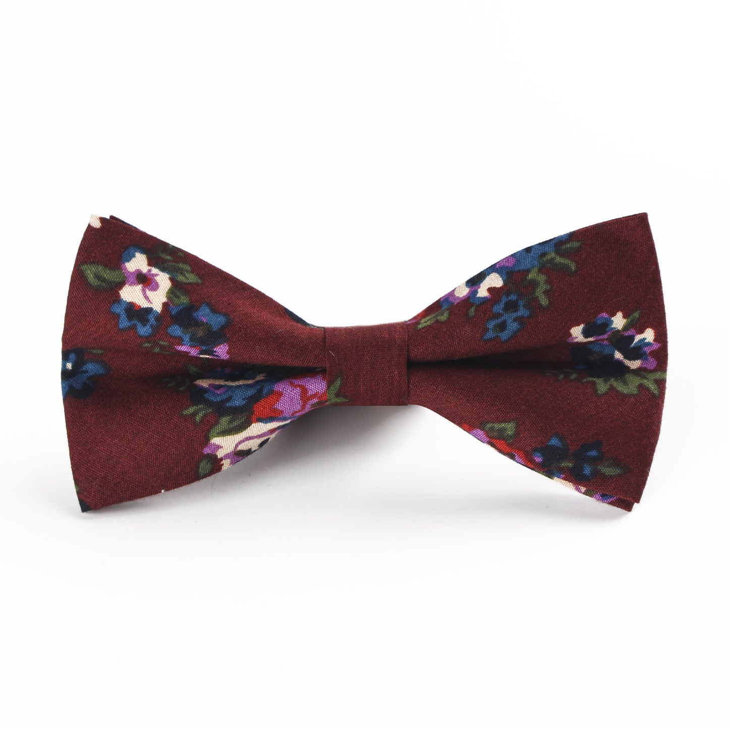 Cotton Bow Tie Men's Bow Color Wedding Party Groom Groomsmen Casual Bow Tie