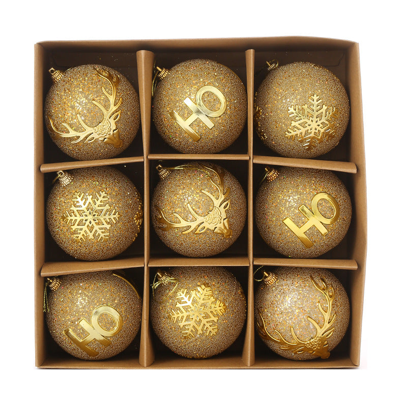 Christmas Ball Set Christmas Creative Design Christmas Ball Decorative Ball Christmas Gift Ball