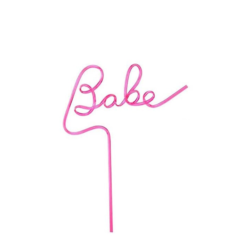 Bride to be babe Straw beach pool Wedding Engagement Bridal Shower Bachelorette hen Party Bach Bash Decoration bridesmaid Gift