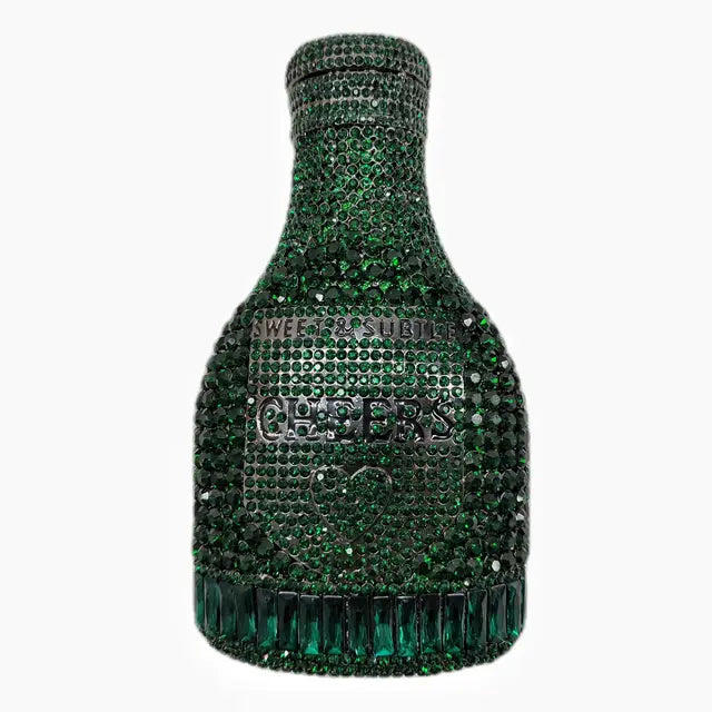 Women Bottle  Crystal Evening Bag Lady Diamond Wedding Bridal Purses Female Rhinestone Party Prom Clutches Bags
