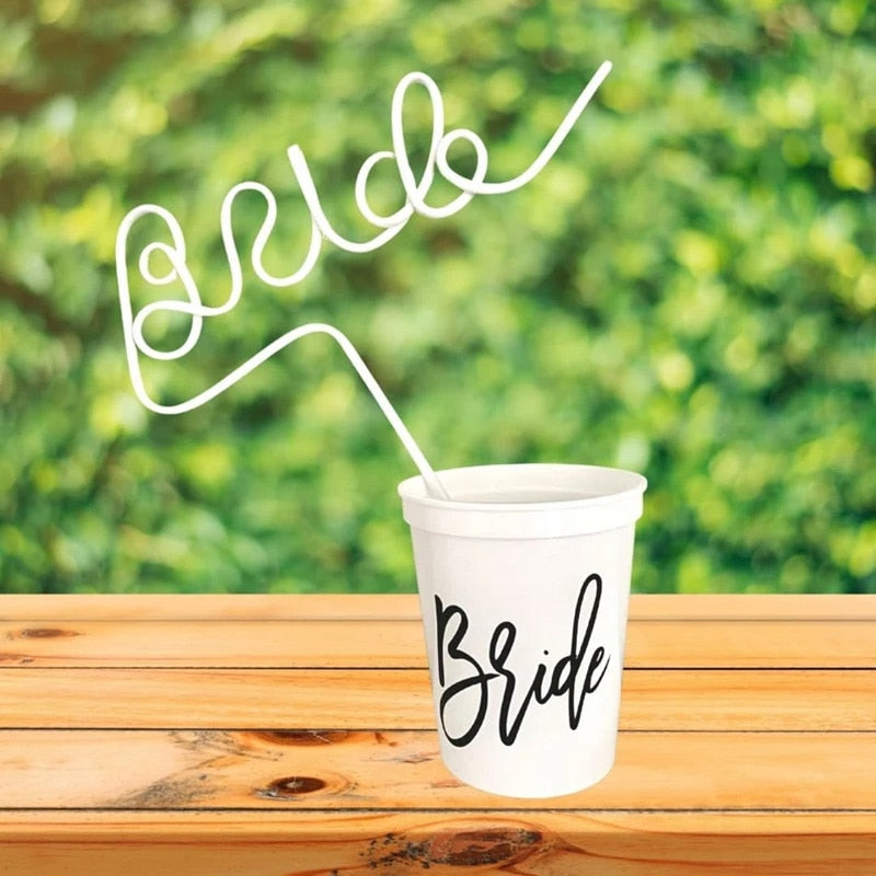 Bride to be babe Straw beach pool Wedding Engagement Bridal Shower Bachelorette hen Party Bach Bash Decoration bridesmaid Gift