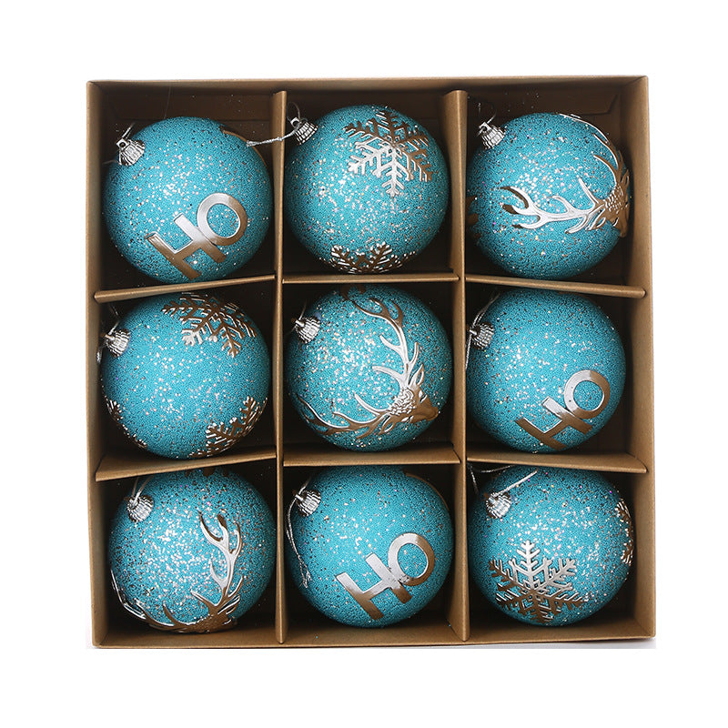 Christmas Ball Set Christmas Creative Design Christmas Ball Decorative Ball Christmas Gift Ball