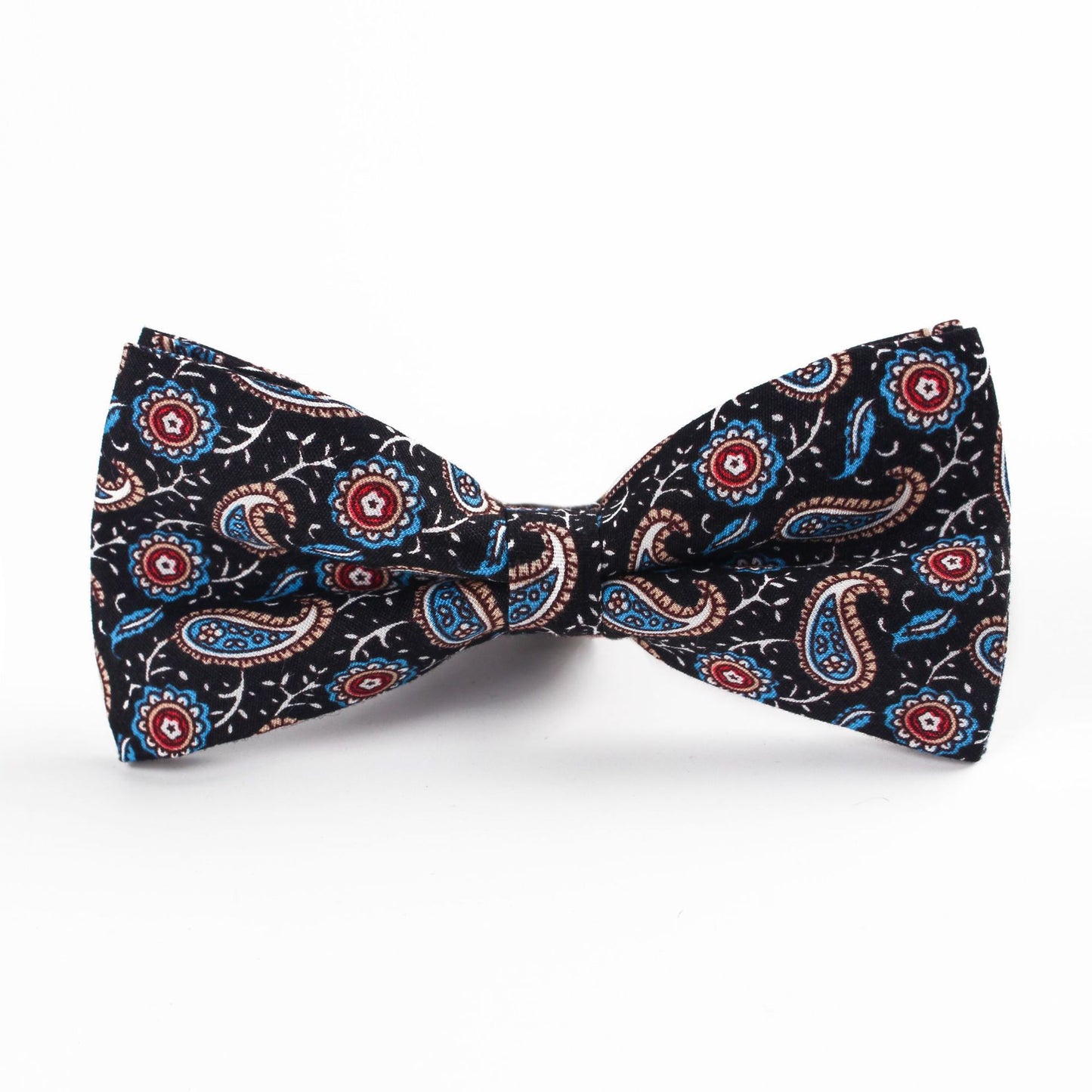 Cotton Bow Tie Men's Bow Color Wedding Party Groom Groomsmen Casual Bow Tie