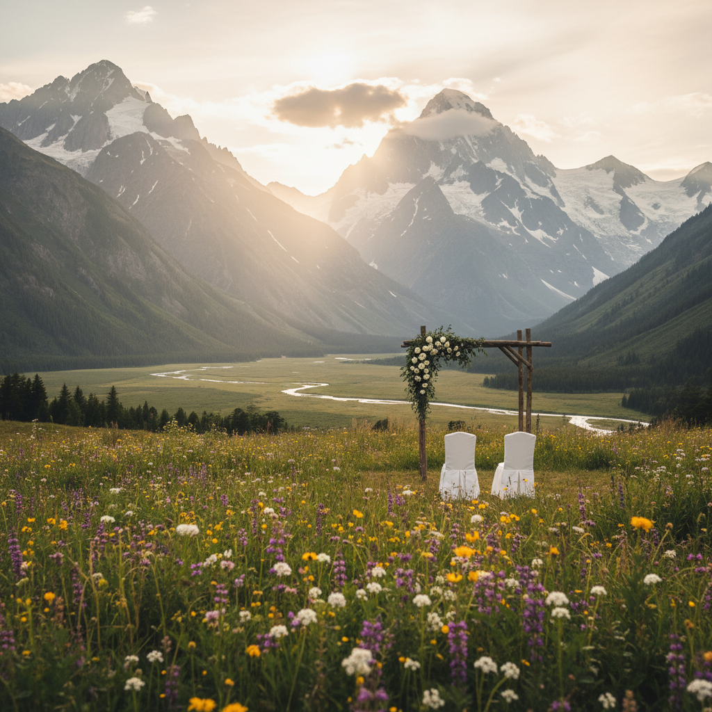 Beautiful Mountain View